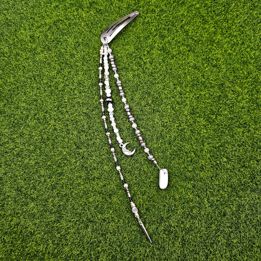 Beaded Hair Clip