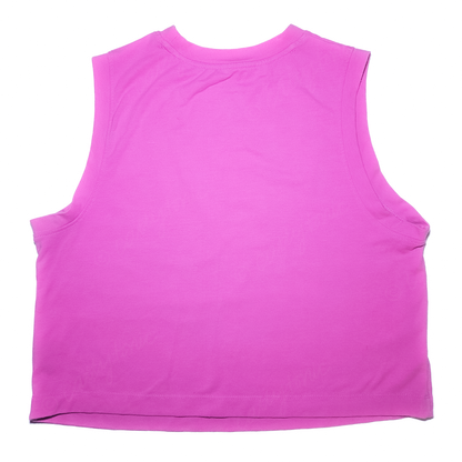 Future Ghost Crop Tank Pink - Size S