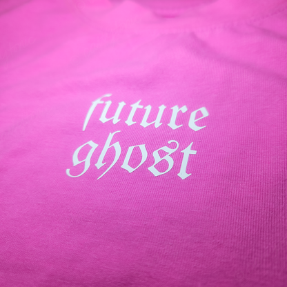 Future Ghost Crop Tank Pink - Size S