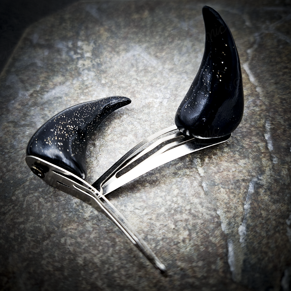 Lil Horns Hair Clips