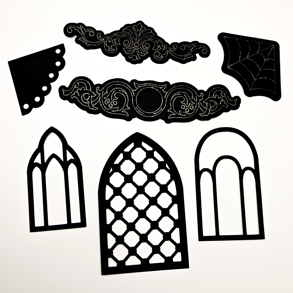 Slightly Haunted Papercraft Cutout Bundle