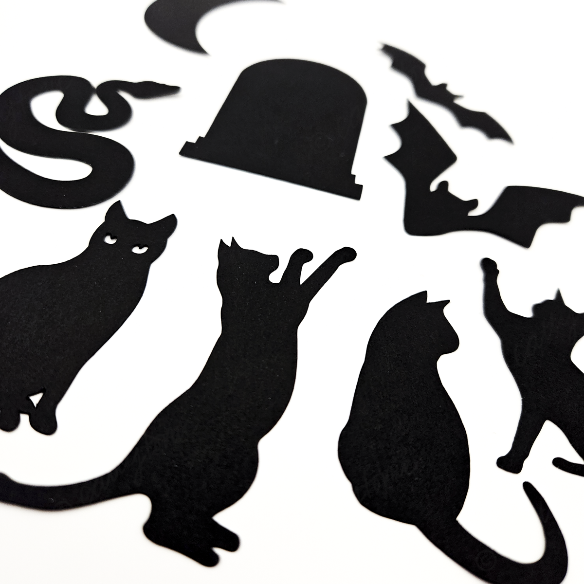 Slightly Haunted Papercraft Cutout Bundle