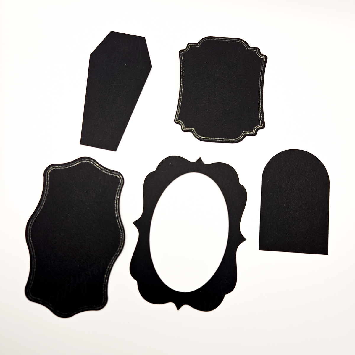 Slightly Haunted Papercraft Cutout Bundle