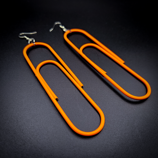 Giant Paperclip Earrings [LIMITED RUN]