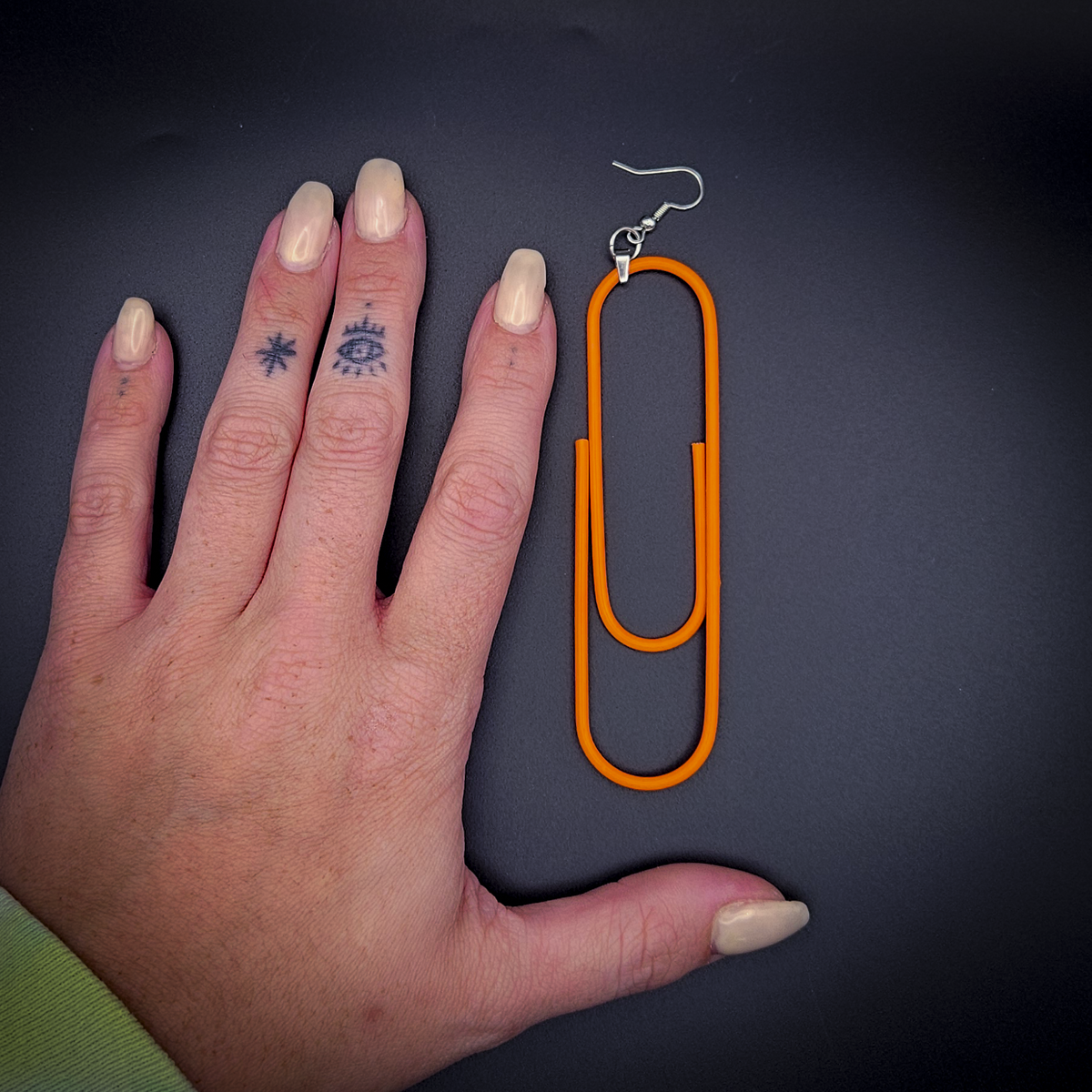 Giant Paperclip Earrings [LIMITED RUN]