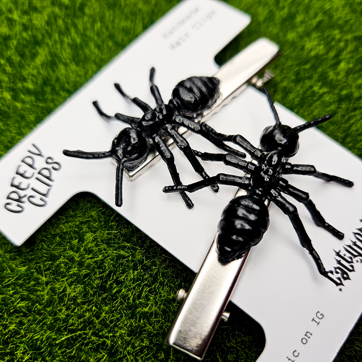 Creepy Crawly Hair Clips