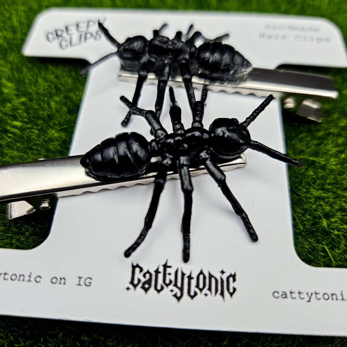 Creepy Crawly Hair Clips