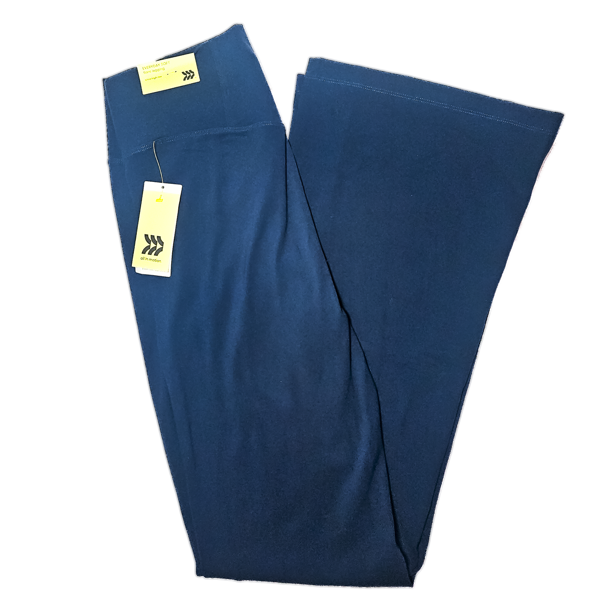 NWT Deep Teal High Rise Flare Leggings - L