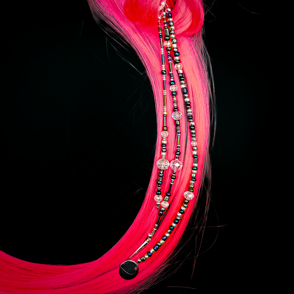Beaded Hair Clip