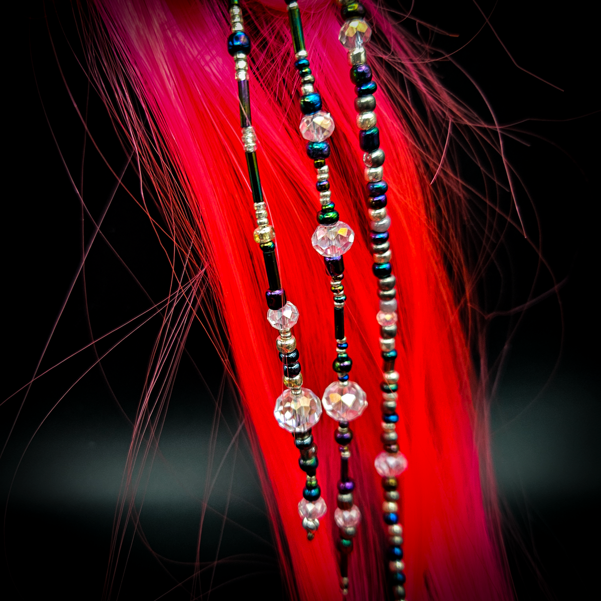 Beaded Hair Clip