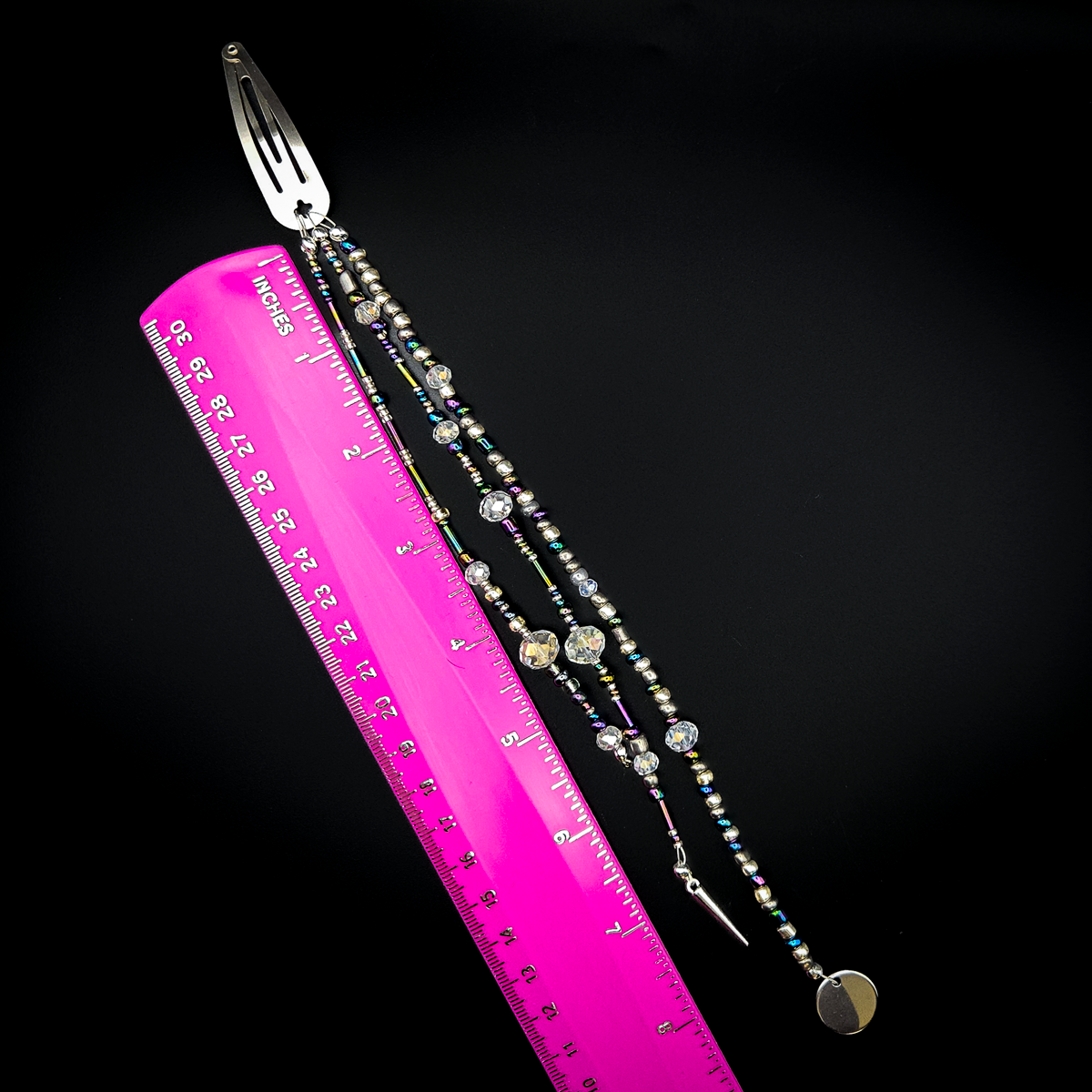 Beaded Hair Clip