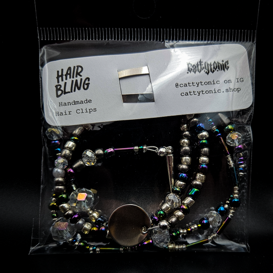 Beaded Hair Clip