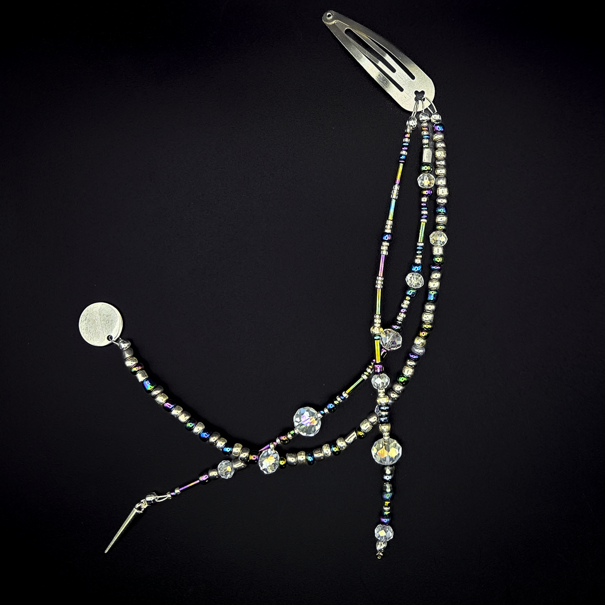 Beaded Hair Clip
