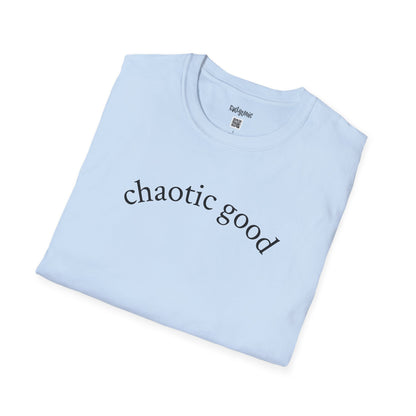 Chaotic Good T-Shirt - Minimalist RPG Alignment Tee