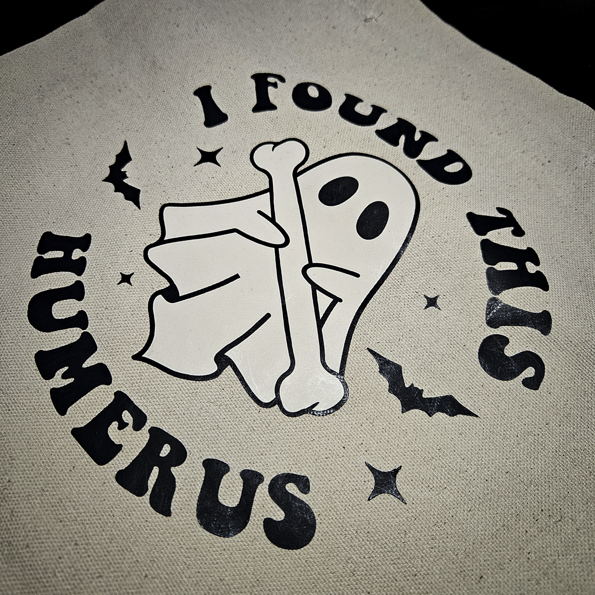 Ghost Canvas Bags