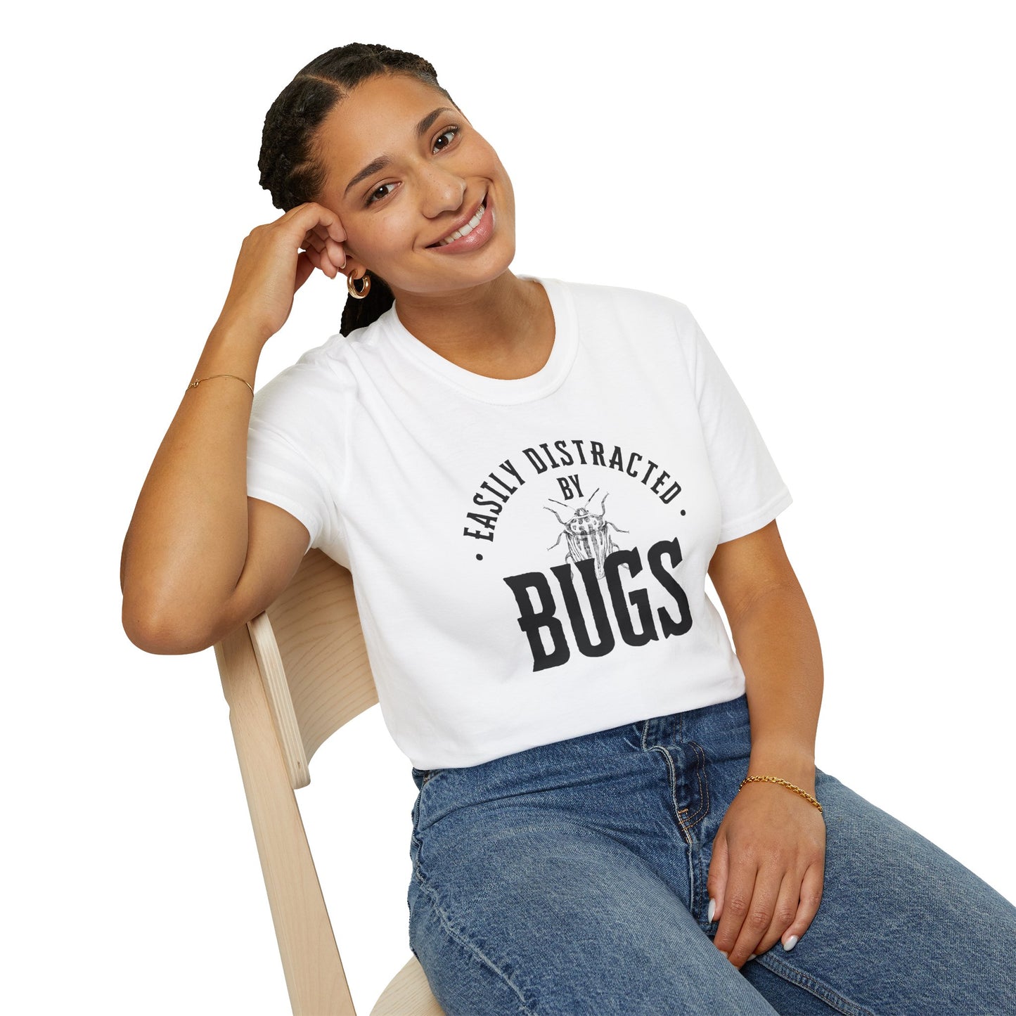 Easily Distracted by Bugs T-Shirt