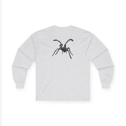 Tarantula Sketch Long Sleeve Tee - Printed sleeves