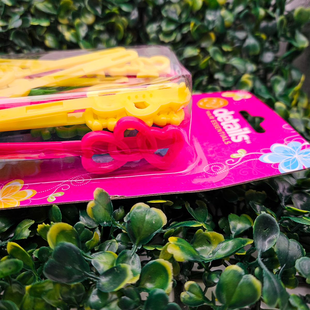 30 Count Colorful Barrette Packs