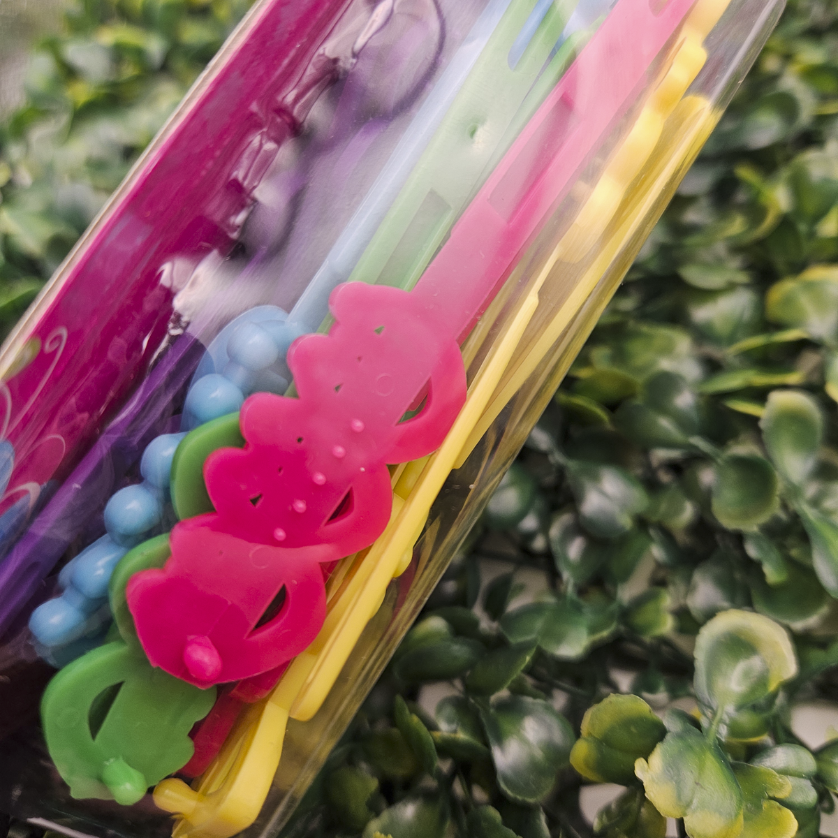 30 Count Colorful Barrette Packs