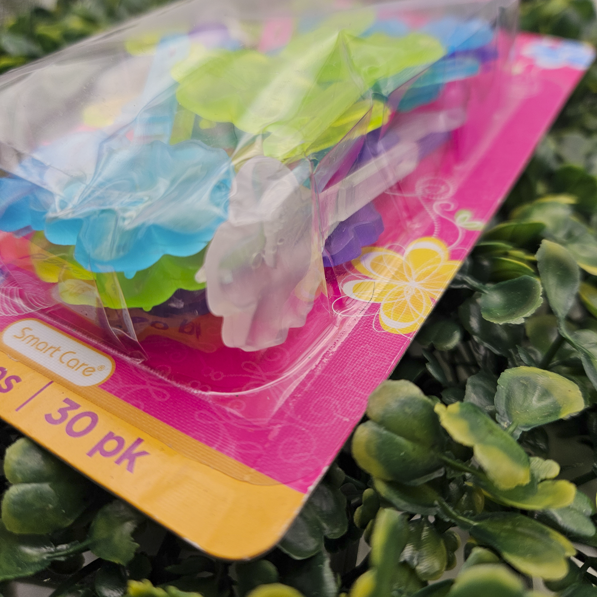 30 Count Colorful Barrette Packs