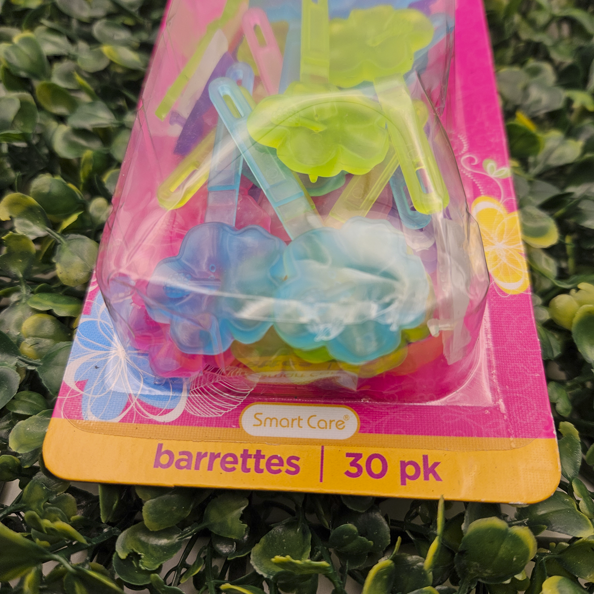 30 Count Colorful Barrette Packs