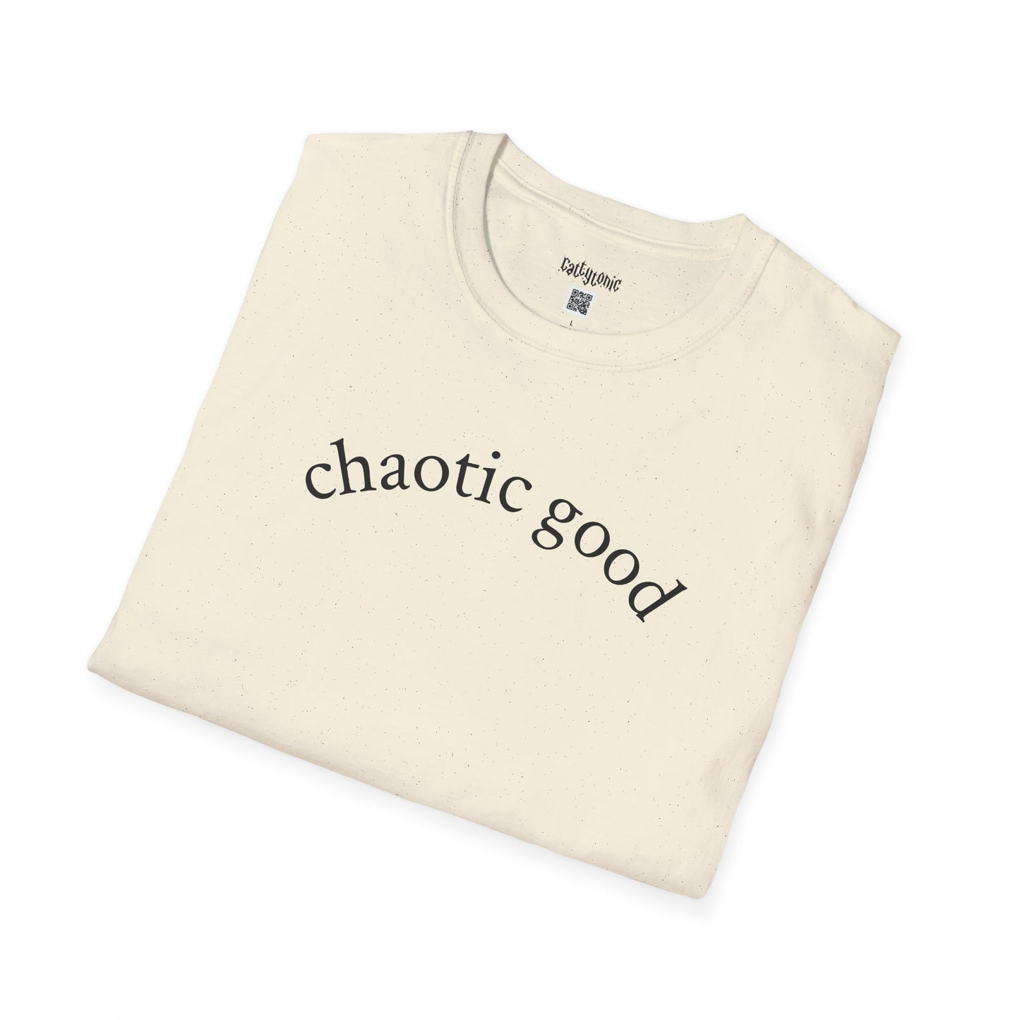 Chaotic Good T-Shirt - Minimalist RPG Alignment Tee
