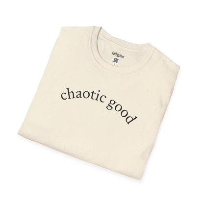 Chaotic Good T-Shirt - Minimalist RPG Alignment Tee