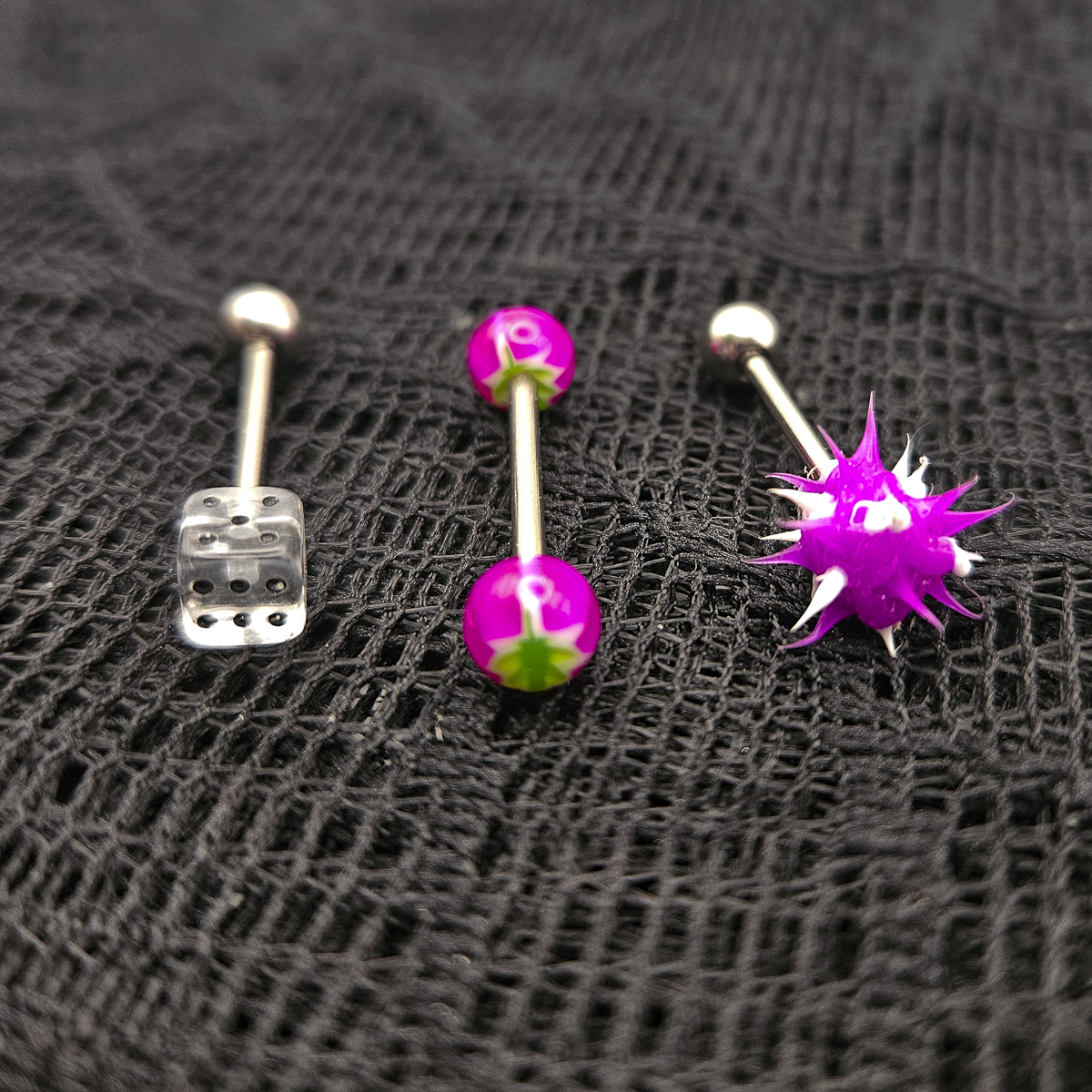 Body Jewelry - Mixed Packs of Stainless Steel 14g Curved and Straight Barbells