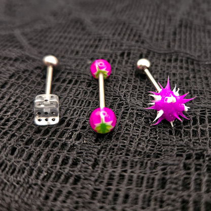Body Jewelry - Mixed Packs of Stainless Steel 14g Curved and Straight Barbells