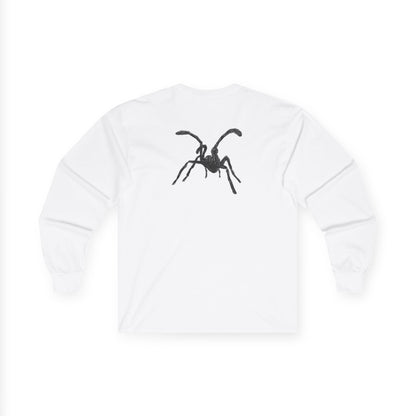 Tarantula Sketch Long Sleeve Tee - Printed sleeves