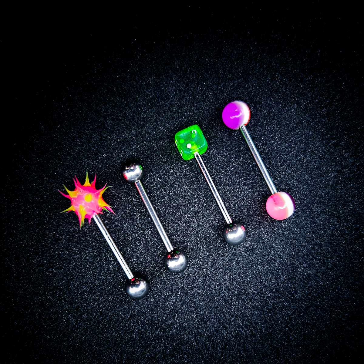 Body Jewelry - Mixed Packs of Stainless Steel 14g Curved and Straight Barbells