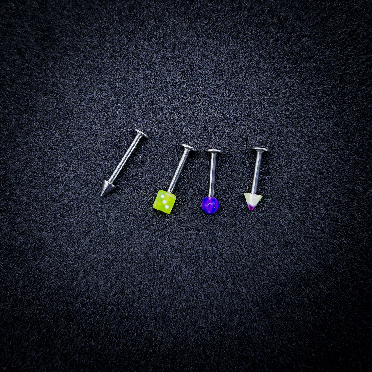 Body Jewelry - Mixed Packs of Stainless Steel 16g Curved and Straight Barbells