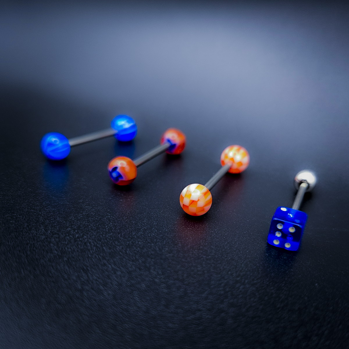 Body Jewelry - Mixed Packs of Stainless Steel 14g Curved and Straight Barbells