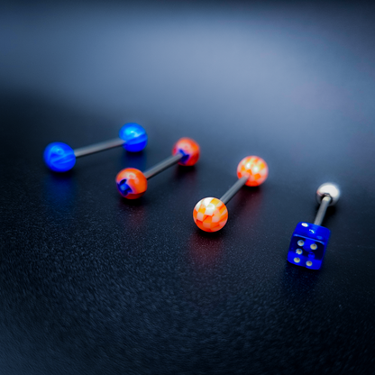Body Jewelry - Mixed Packs of Stainless Steel 14g Curved and Straight Barbells