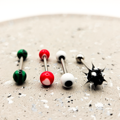 Body Jewelry - Mixed Packs of Stainless Steel 14g Curved and Straight Barbells