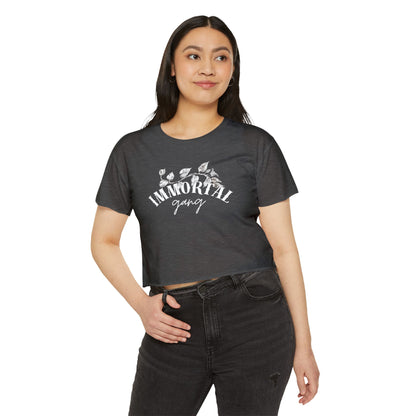 Immortal Gang Pothos Crop Top