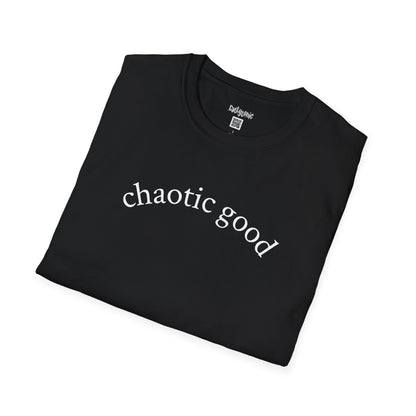 Chaotic Good T-Shirt - Minimalist RPG Alignment Tee