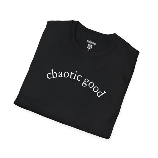 Chaotic Good T-Shirt - Minimalist RPG Alignment Tee