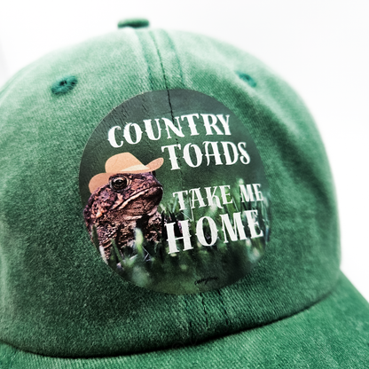 Vintage Wash Dad Hat in Solid Colors