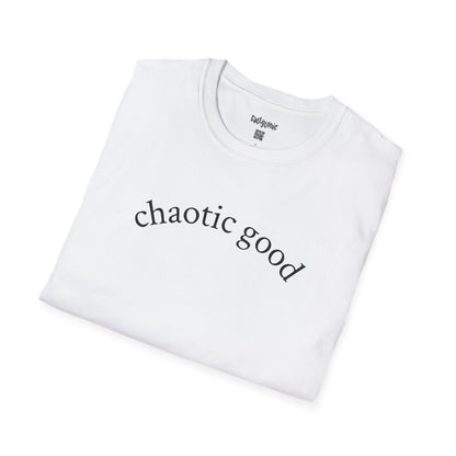Chaotic Good T-Shirt - Minimalist RPG Alignment Tee
