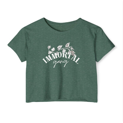 Immortal Gang Pothos Crop Top