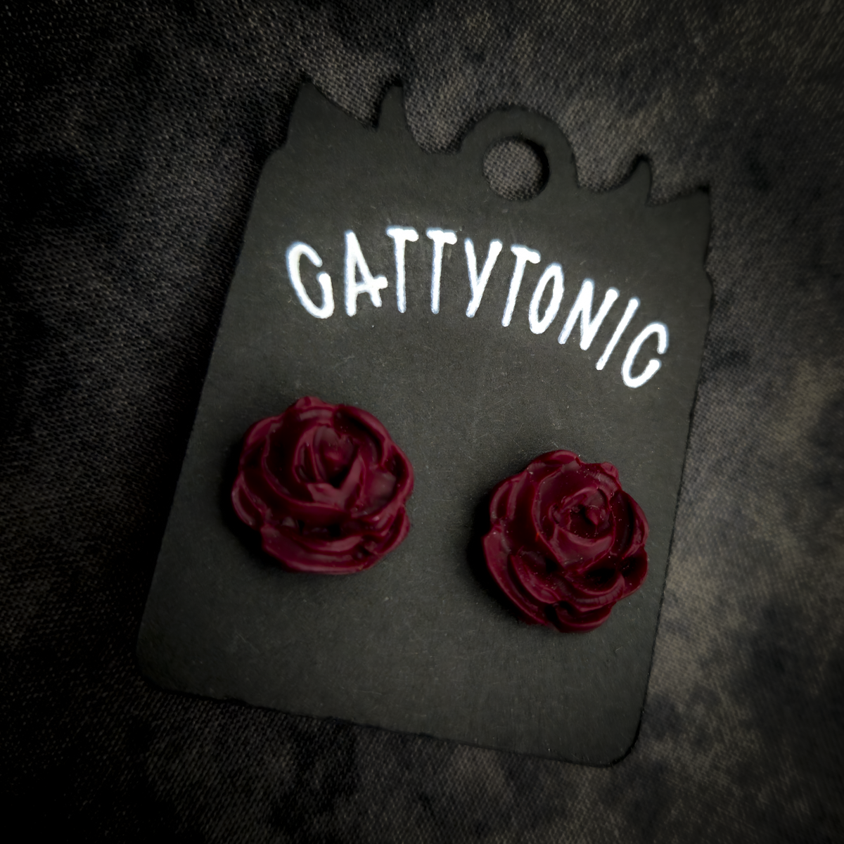 Rose Stud Earrings