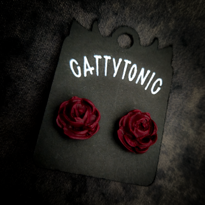 Rose Stud Earrings