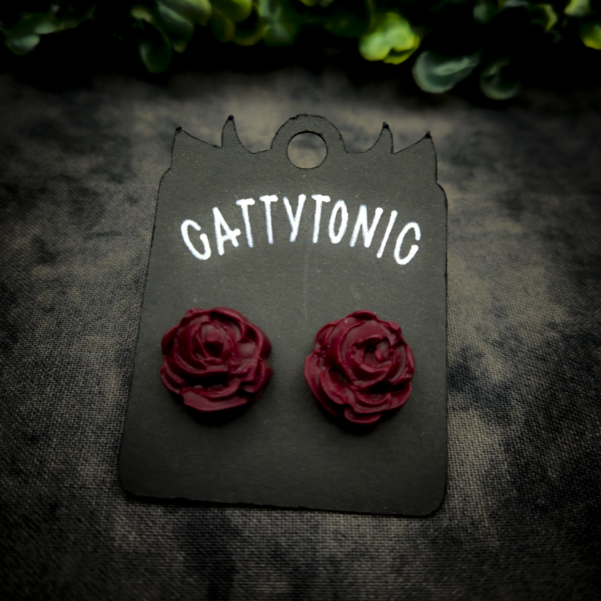 Rose Stud Earrings