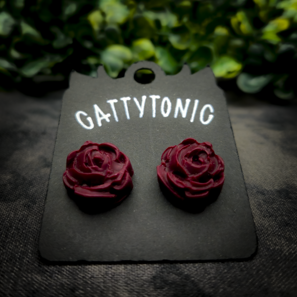Rose Stud Earrings