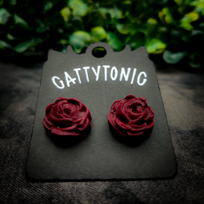Rose Stud Earrings