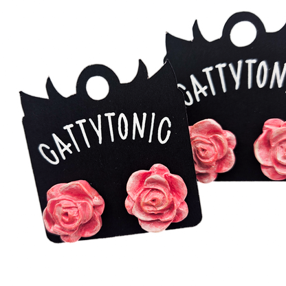 Rose Stud Earrings