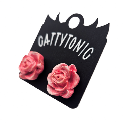Rose Stud Earrings