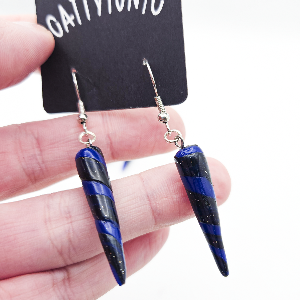 Spiral Drop Earrings