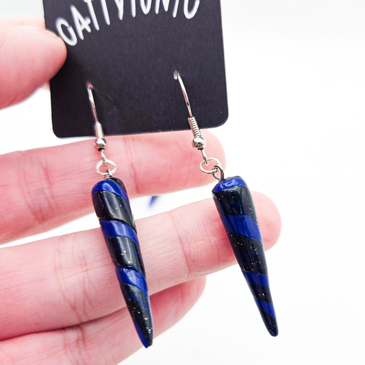 Spiral Drop Earrings